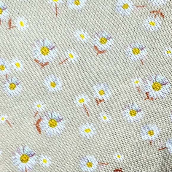 Papaya Women’s Knit Daisy Print Polyester Shorts Size Medium - Picture 6 of 9